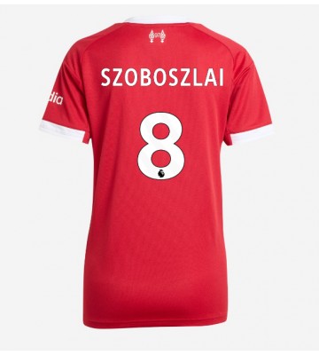 Liverpool Dominik Szoboszlai #8 Hjemmebanetrøje Dame 2025-26 Kortærmet